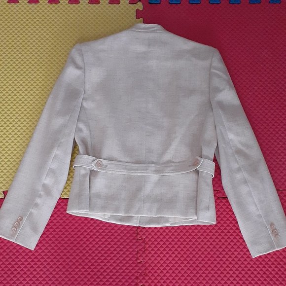 "Arenzano" (Gary Stuart) linen jacket & skirt suit - Picture 2 of 4